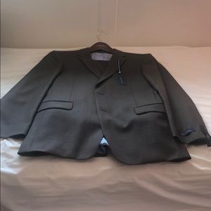 Tommy Hilfiger NWT 40R W34 100% Worsted Wool Olive